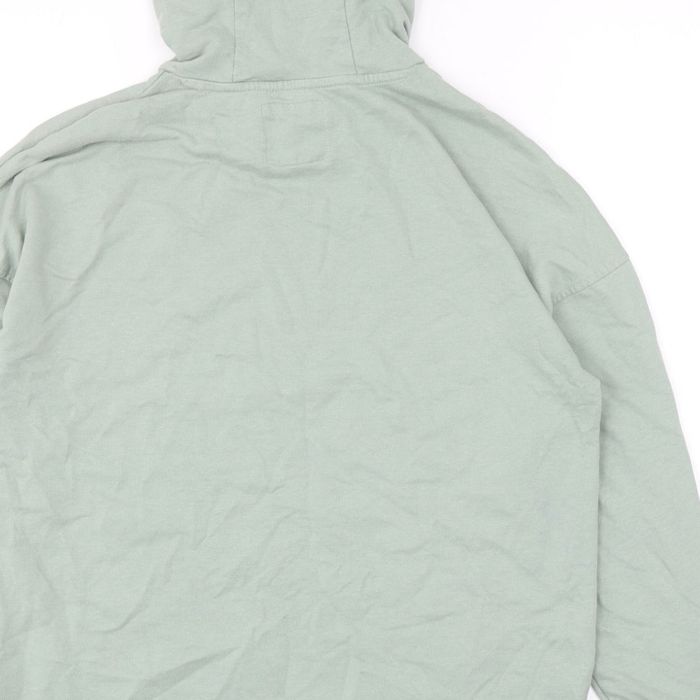 ESMARA Womens Green Cotton Pullover Hoodie Size S Pullover