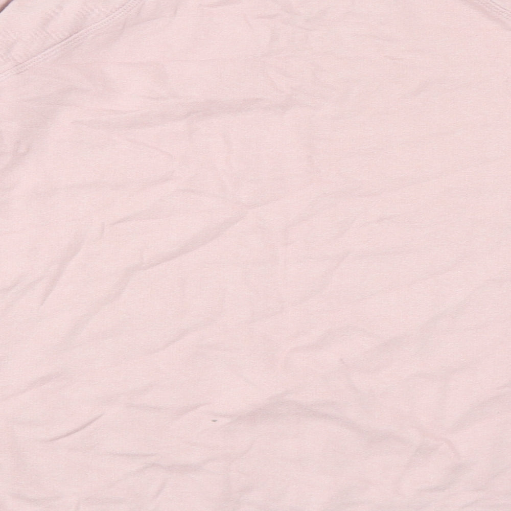 NEXT Womens Pink Cotton Pullover Sweatshirt Size L Pullover - Heart