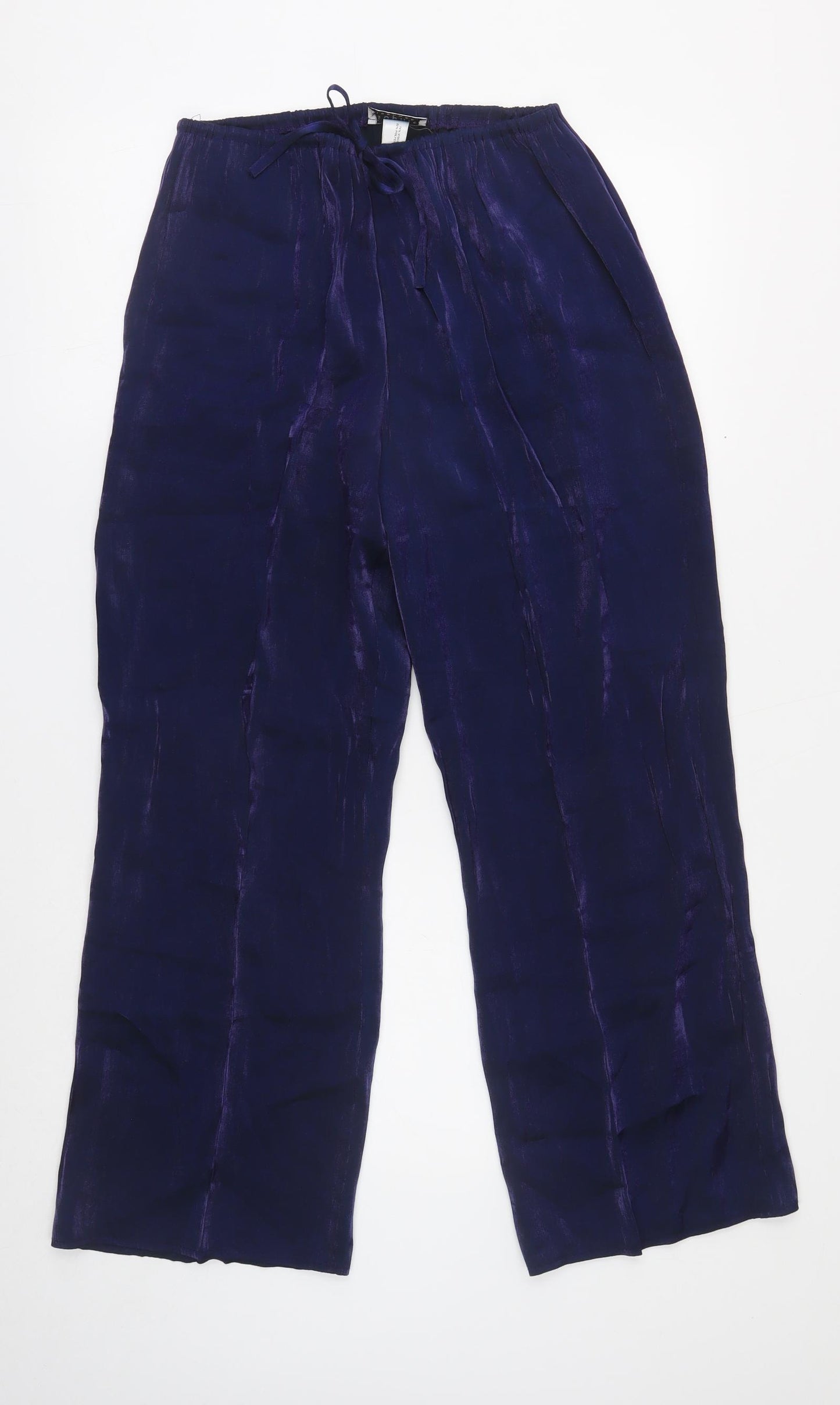 Sophie Teenwear Girls Blue Viscose Harem Trousers Size 13 Years Regular Pullover
