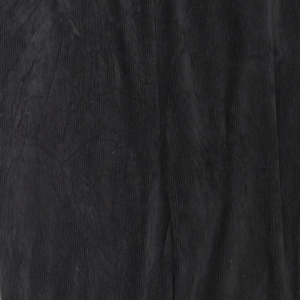 Lands' End Womens Grey Polyester Trousers Size L L25 in Regular