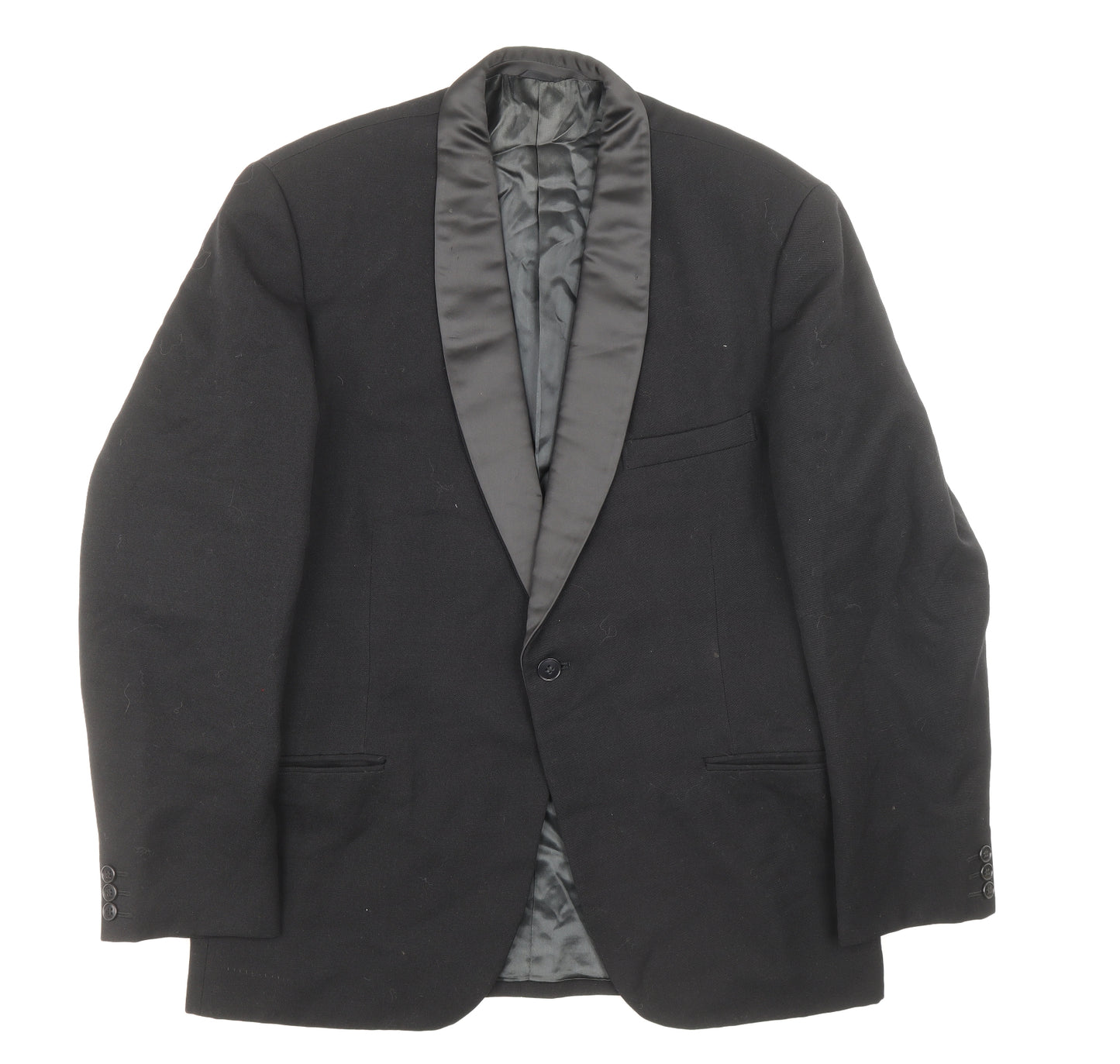 Alexandre Mens Black Polyester Jacket Blazer Size 36