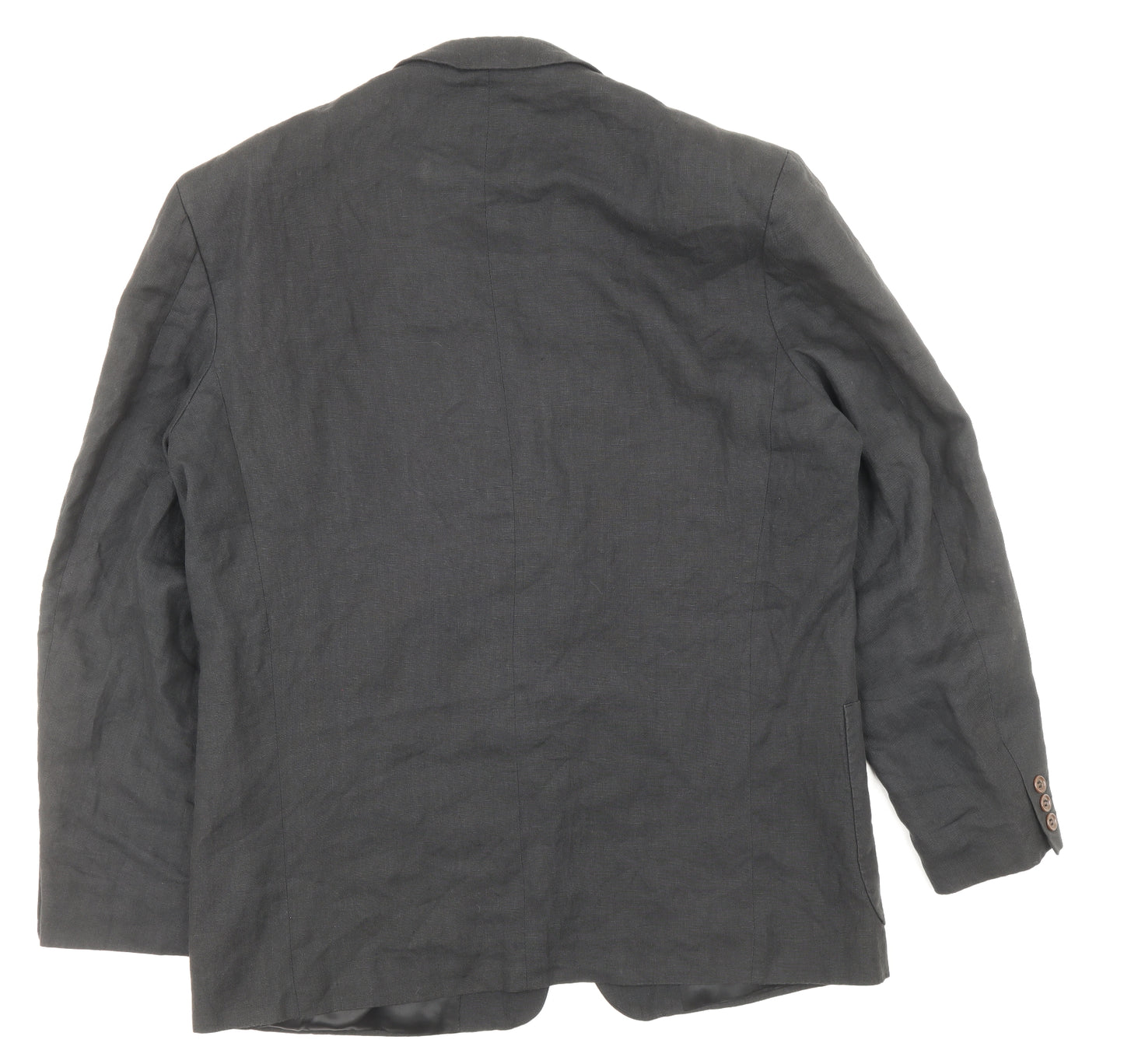 NEXT Mens Black Polyester Jacket Blazer Size L