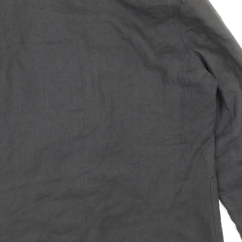 NEXT Mens Black Polyester Jacket Blazer Size L