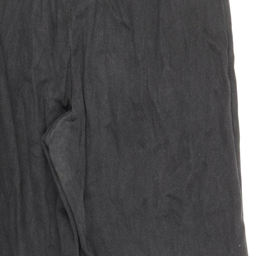 Lucy & Yak Womens Black Cotton Straight Jeans Size 30 Regular Zip