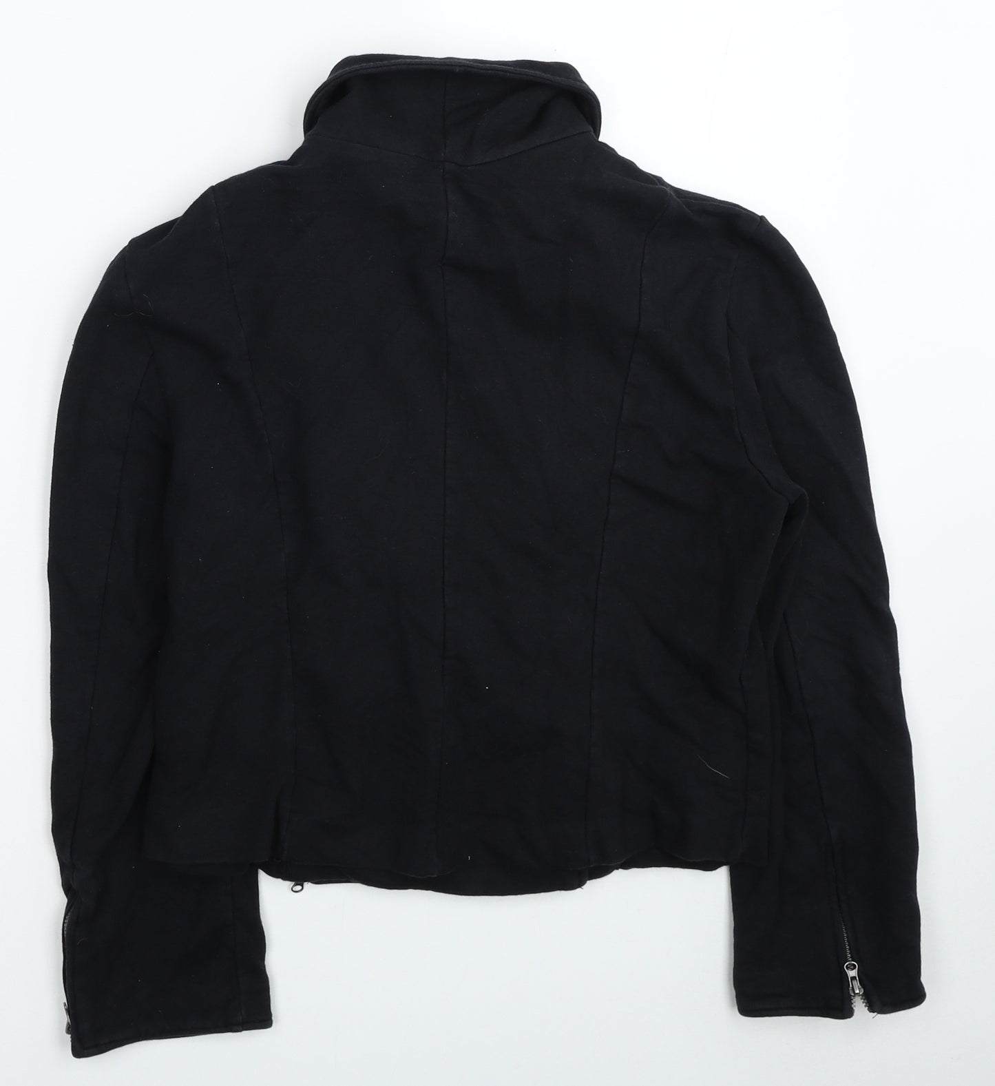 Jenne Maag Womens Black Jacket Size 12 Zip