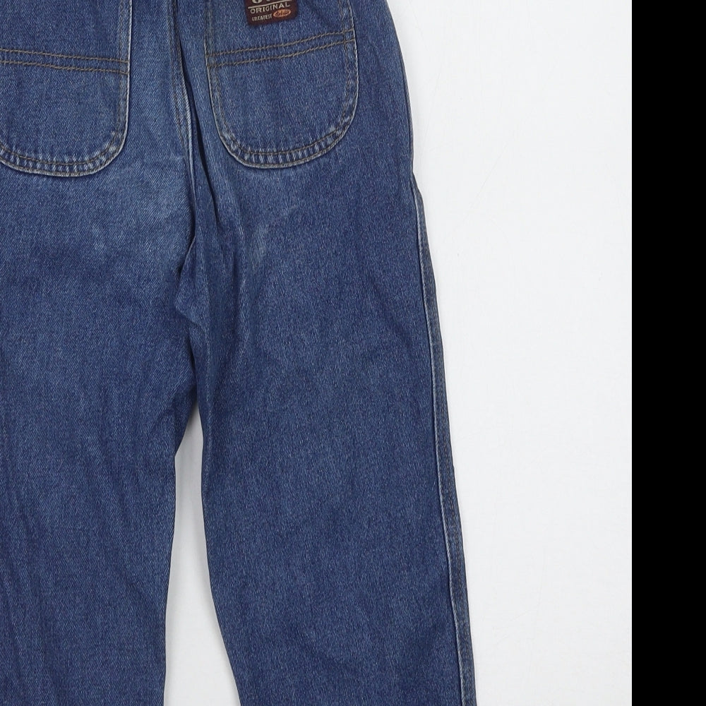 Guh Boys Blue Cotton Straight Jeans Size 5-6 Years Regular Pullover