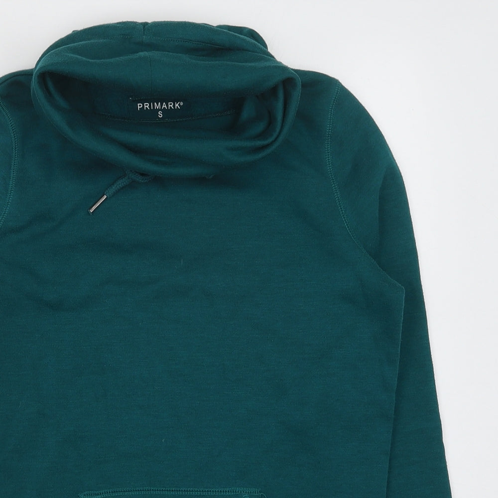 Primark Womens Green Polyester Pullover Sweatshirt Size S Pullover
