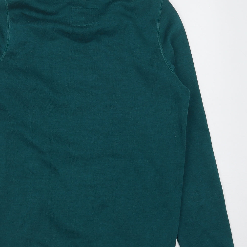 Primark Womens Green Polyester Pullover Sweatshirt Size S Pullover