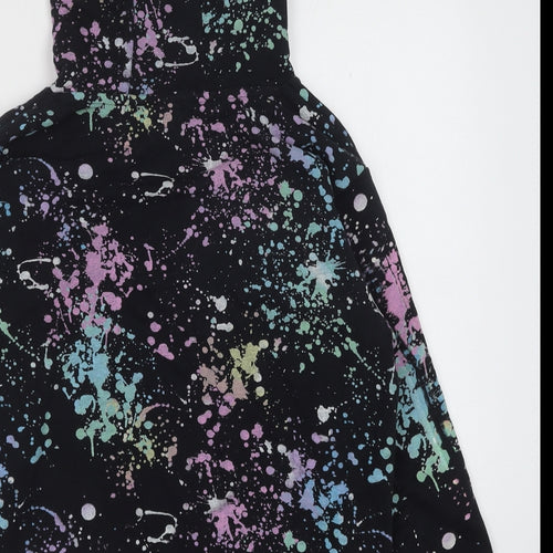 NEXT Boys Multicoloured Geometric Cotton Pullover Hoodie Size 10 Years Pullover