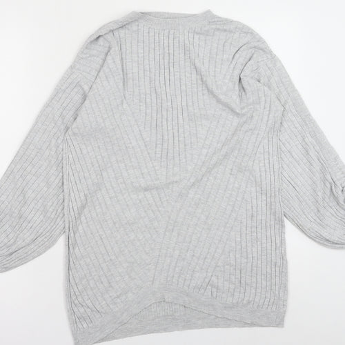 F&F Womens Grey Polyester Pullover Sweatshirt Size 12 Pullover