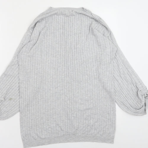 F&F Womens Grey Polyester Pullover Sweatshirt Size 12 Pullover