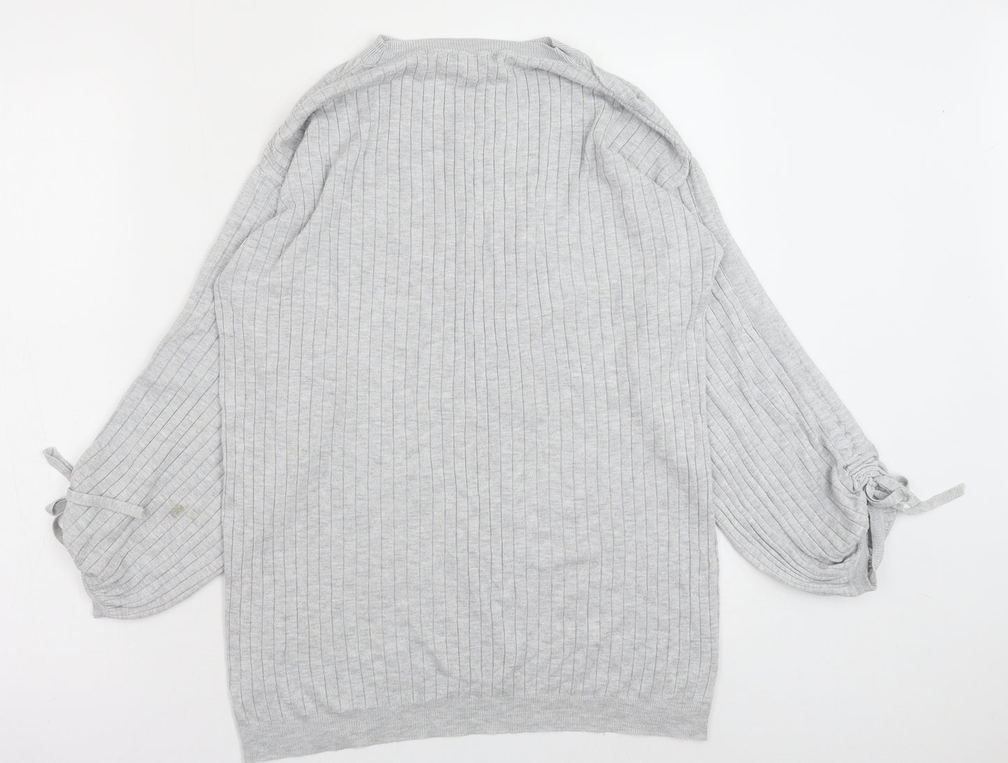F&F Womens Grey Polyester Pullover Sweatshirt Size 12 Pullover