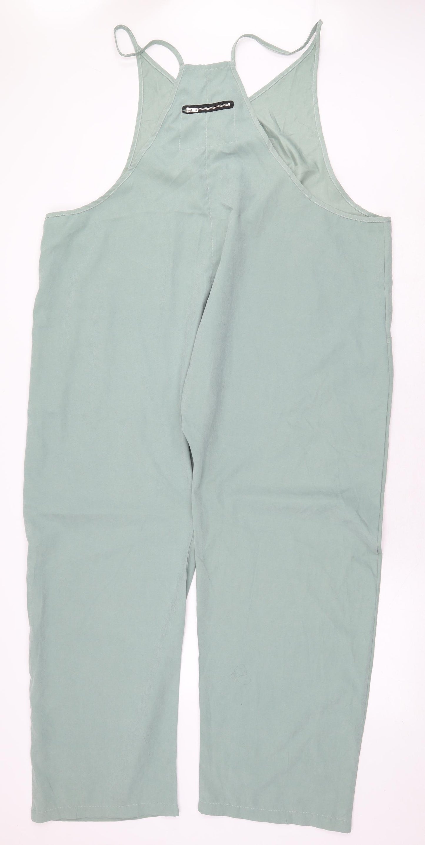 Preworn Womens Green Polyester Jumpsuit One-Piece Size 3XL Pullover