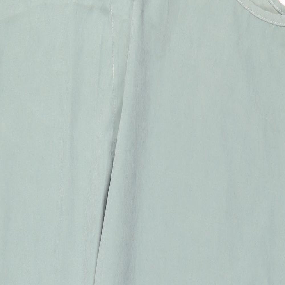 Preworn Womens Green Polyester Jumpsuit One-Piece Size 3XL Pullover