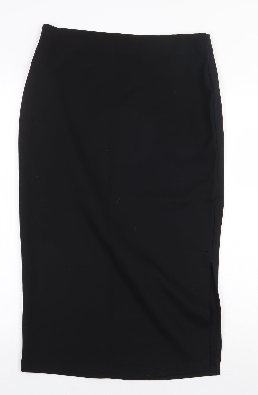 Marks and Spencer Womens Black Viscose Bandage Skirt Size 12