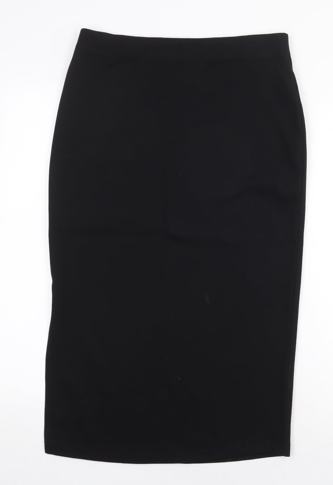 Marks and Spencer Womens Black Viscose Bandage Skirt Size 12