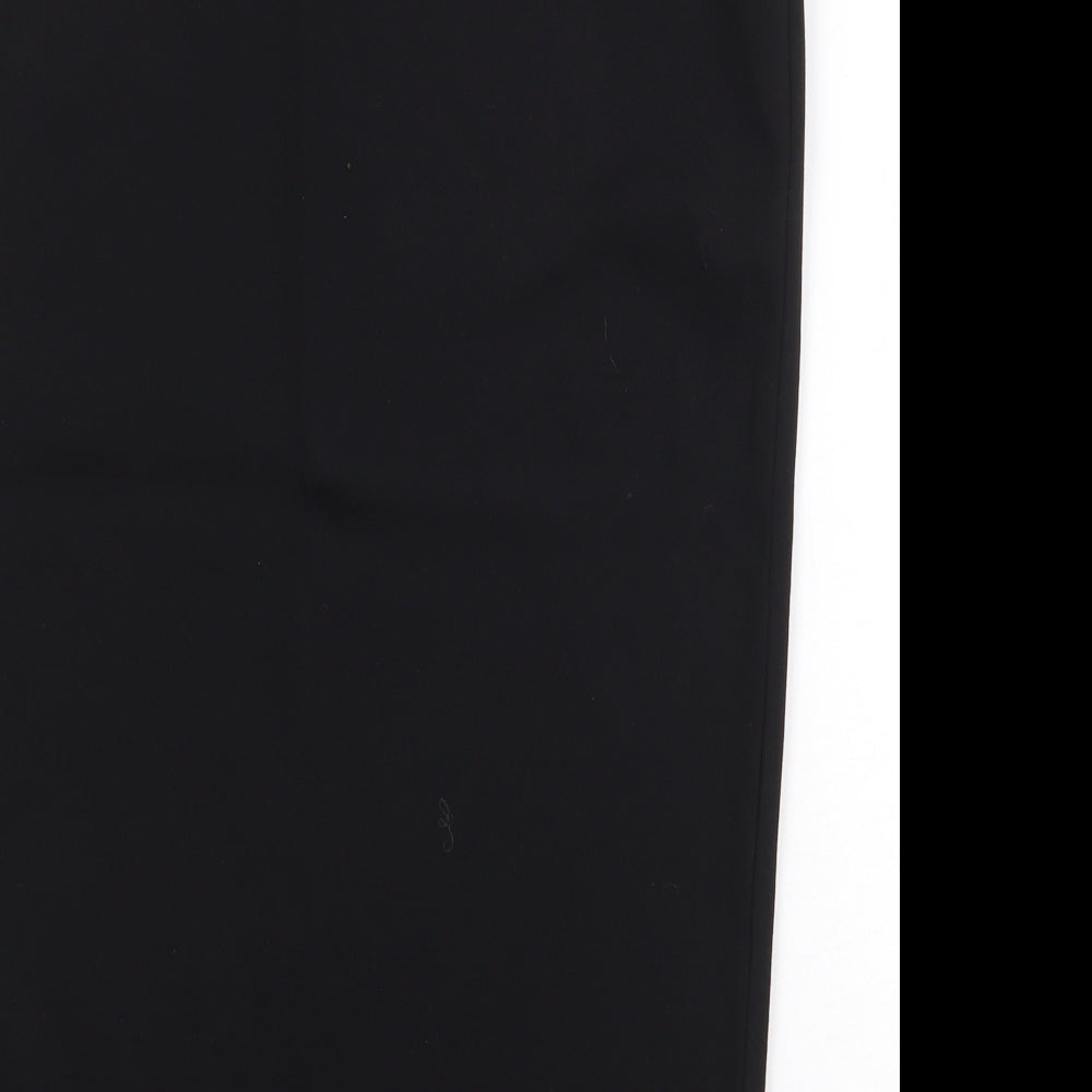Marks and Spencer Womens Black Viscose Bandage Skirt Size 12