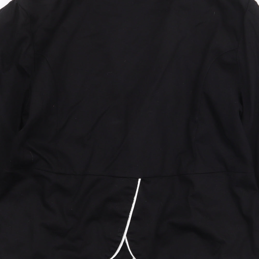 MODO Womens Black Jacket Size 14 Button