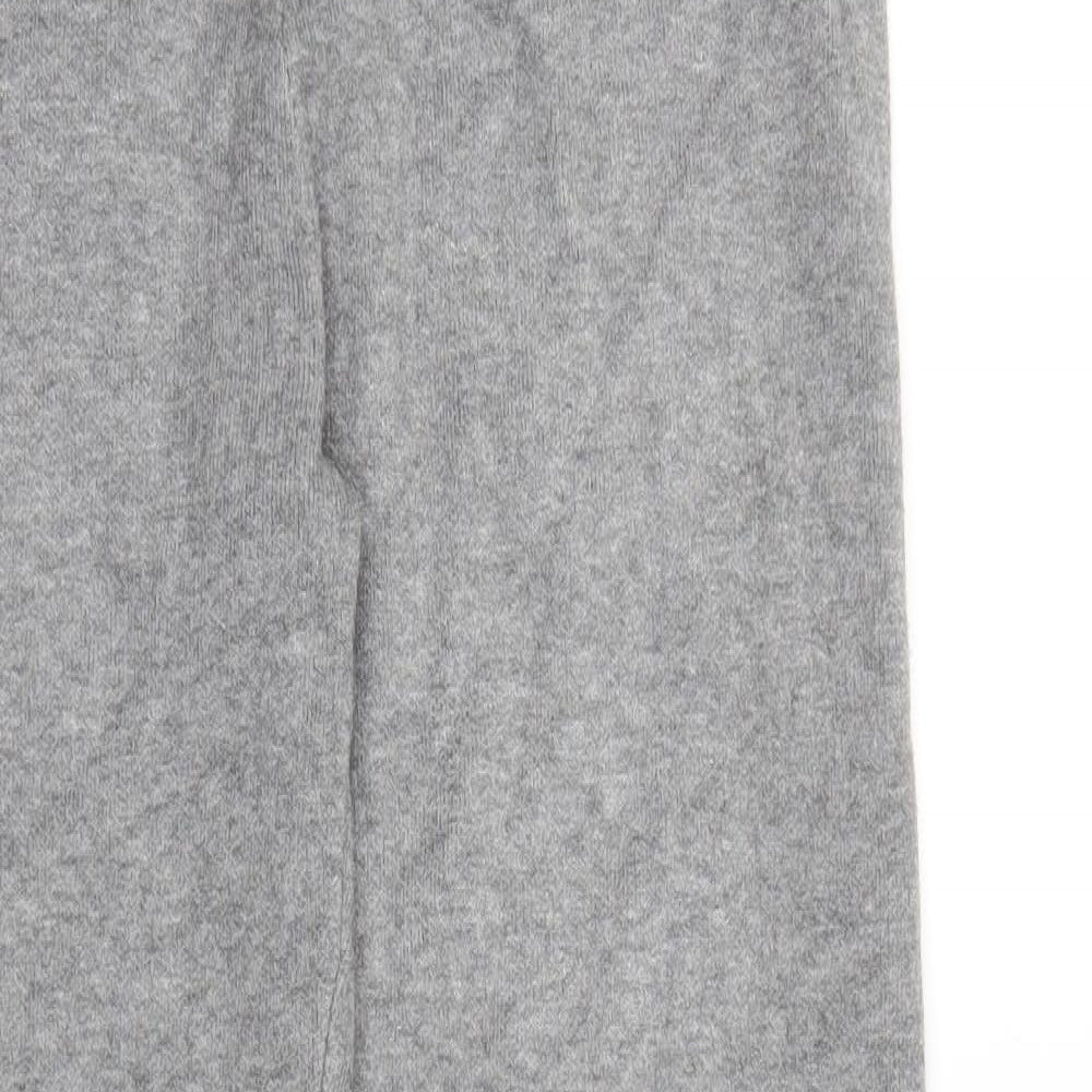 Primark Womens Grey Viscose Jogger Trousers Size S L29 in Regular Tie