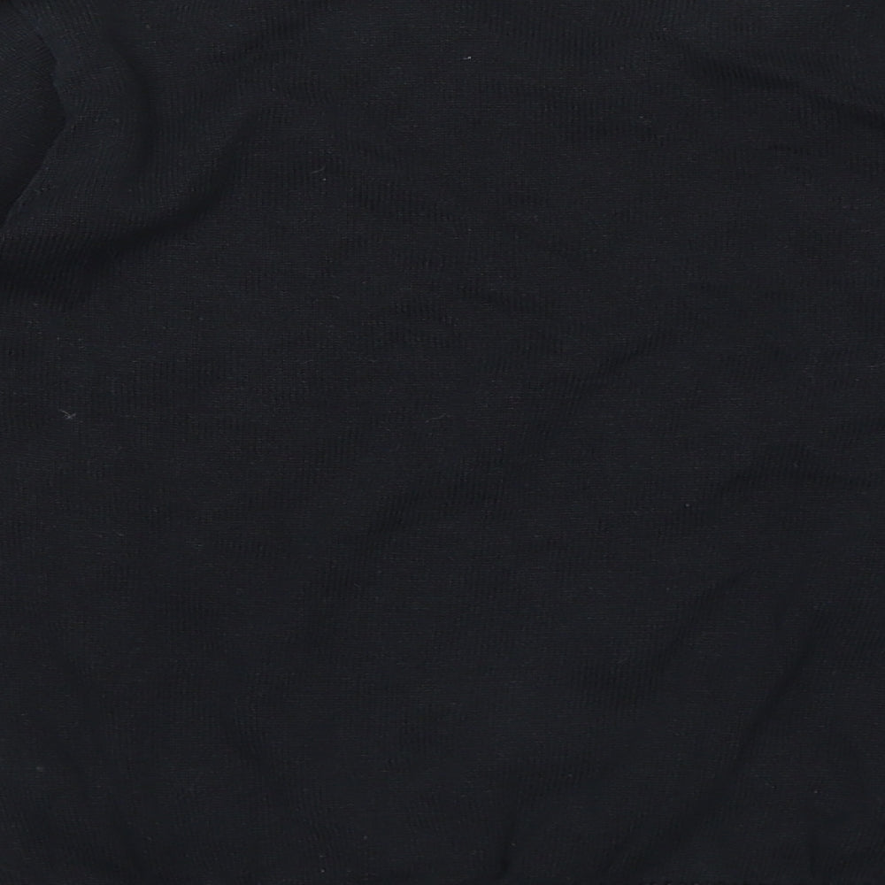 Marks and Spencer Boys Black 100% Cotton Pullover Sweatshirt Size 9-10 Years Pullover