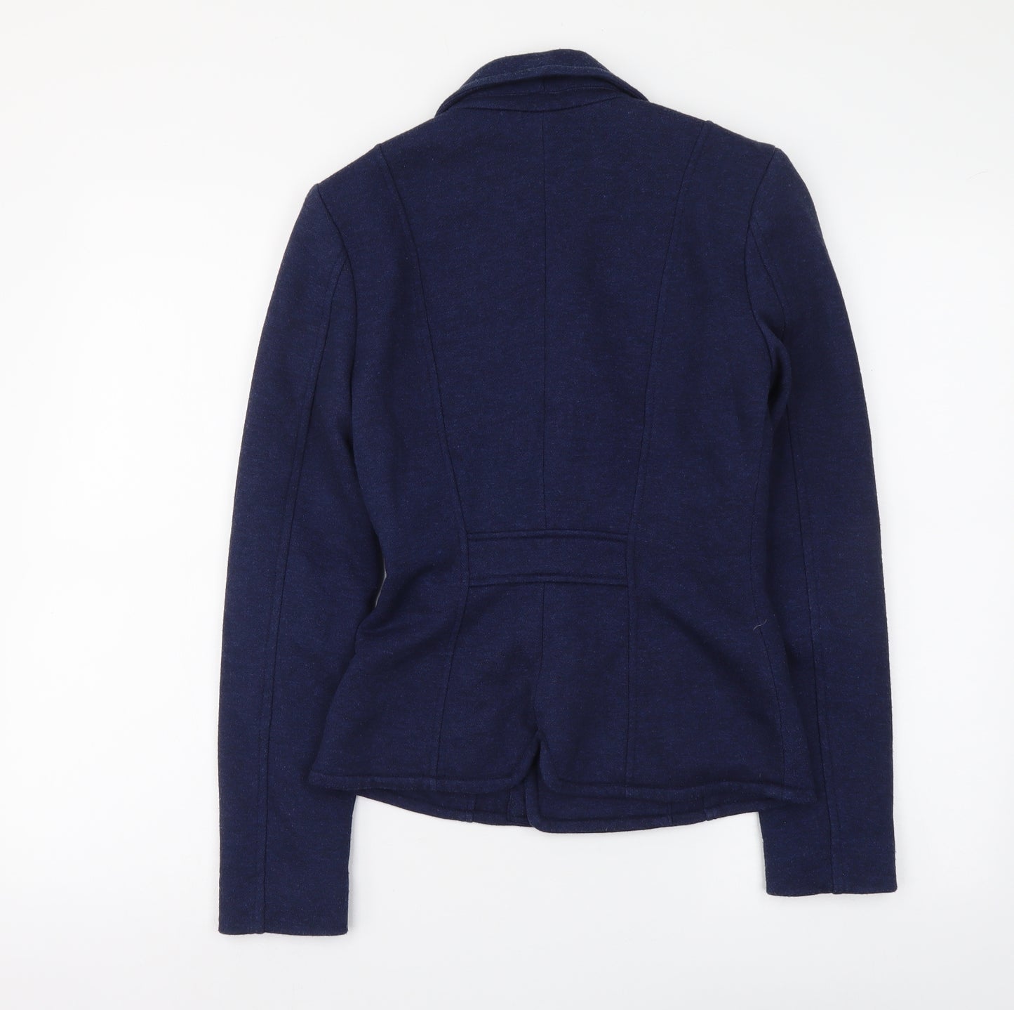 H&M Womens Blue Jacket Blazer Size XS Button