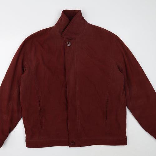 Escape Mens Brown Jacket Size L Button