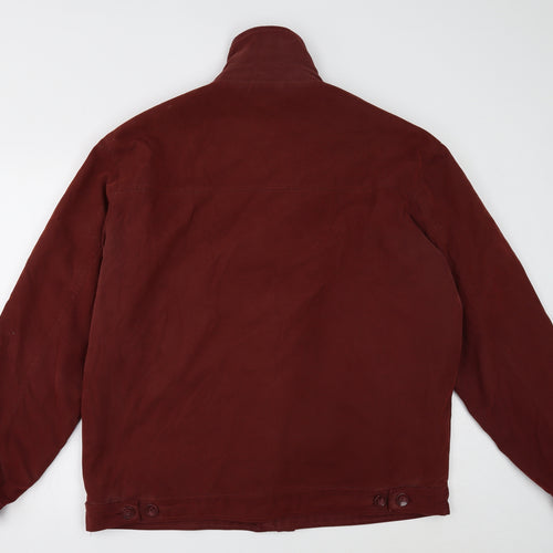 Escape Mens Brown Jacket Size L Button