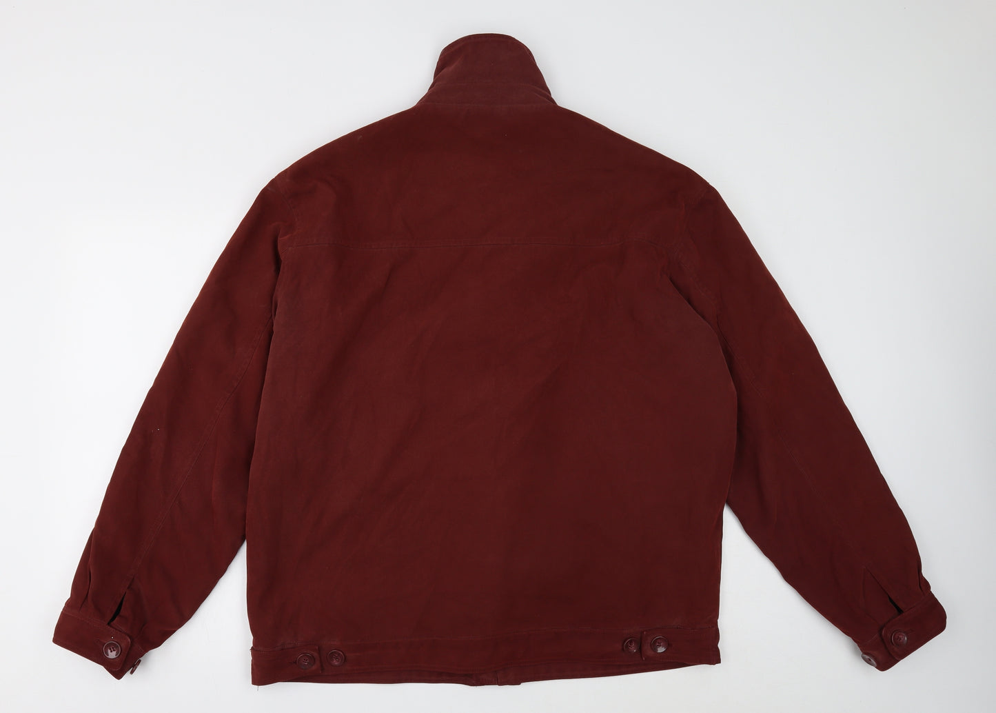 Escape Mens Brown Jacket Size L Button