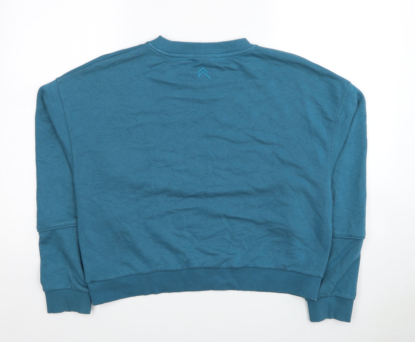 Oner Active Womens Blue Cotton Pullover Sweatshirt Size M Pullover