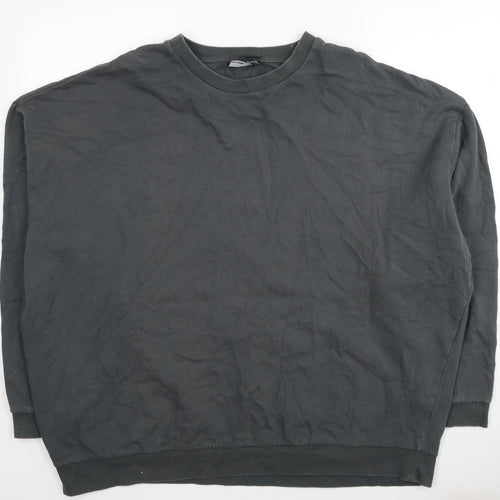 ASOS Mens Grey Cotton Pullover Sweatshirt Size 3XL