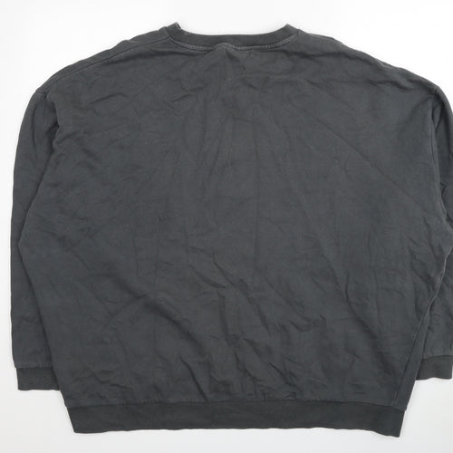ASOS Mens Grey Cotton Pullover Sweatshirt Size 3XL