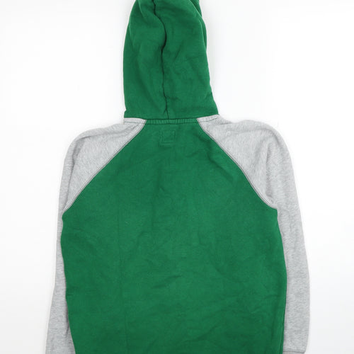 Gap Boys Multicoloured Colourblock Cotton Full Zip Hoodie Size 13-14 Years Zip