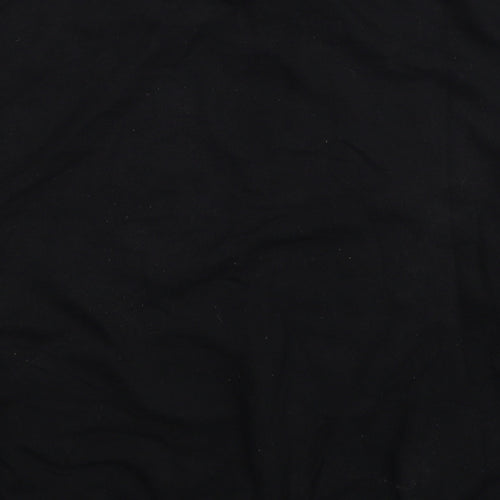 Primark Womens Black Cotton Pullover Sweatshirt Size 10 Pullover