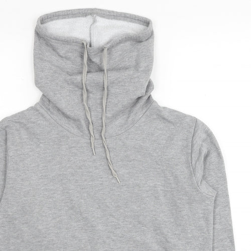 Pebble Bay Womens Grey Polyester Pullover Sweatshirt Size S Pullover - High Neck