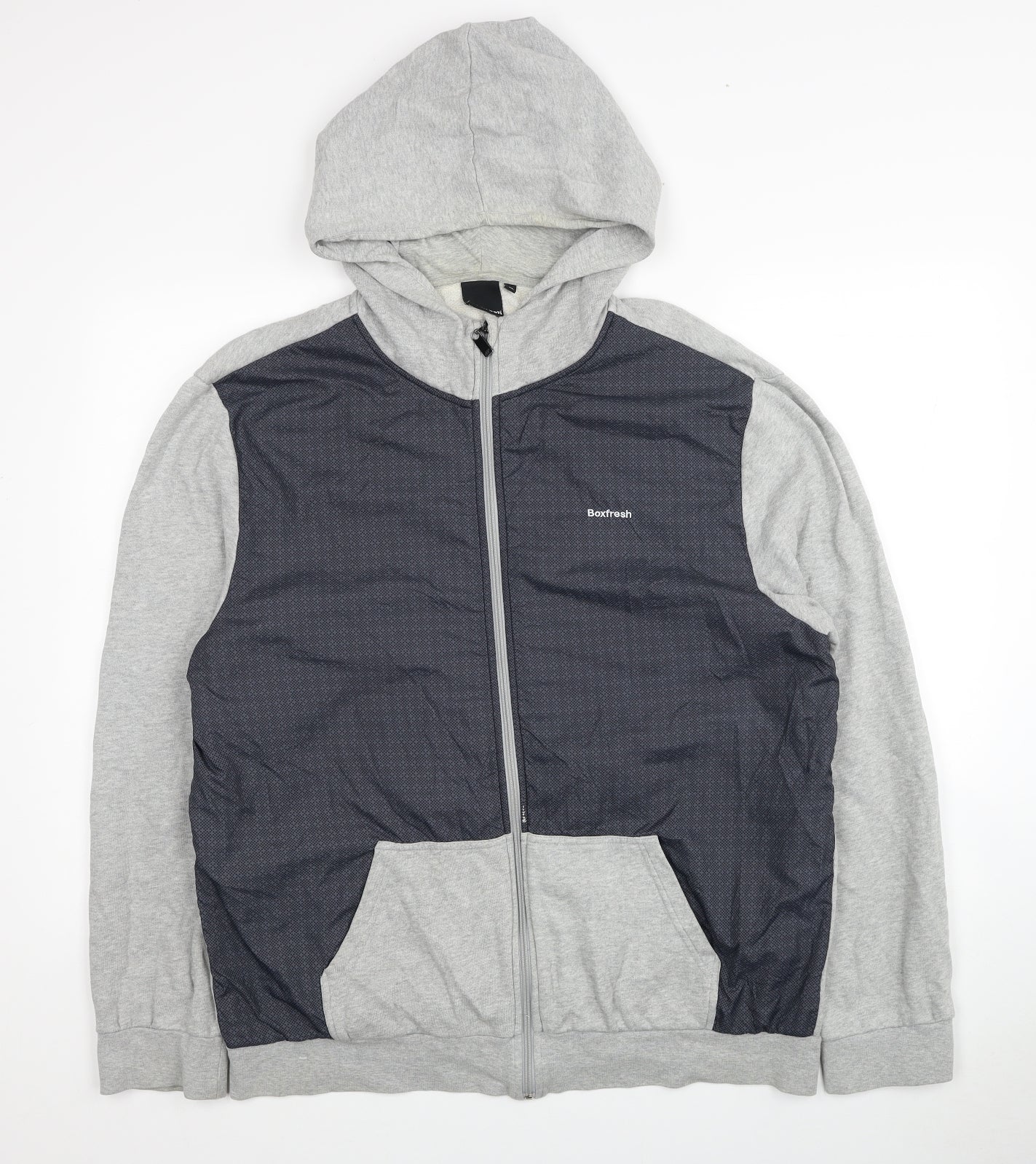Boxfresh Mens Grey Jacket Size XL Zip