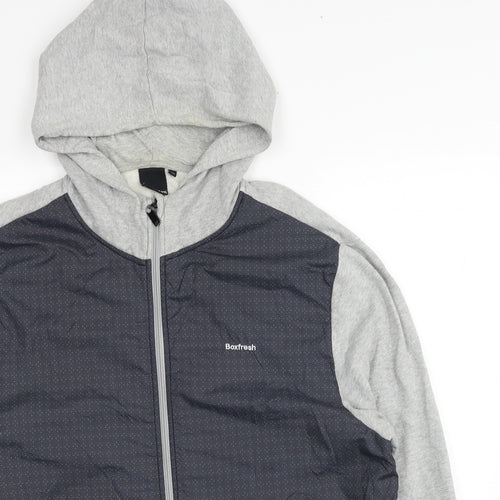 Boxfresh Mens Grey Jacket Size XL Zip
