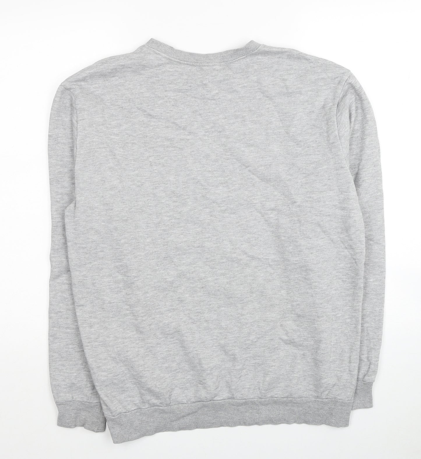 H&M Mens Grey Cotton Pullover Sweatshirt Size M
