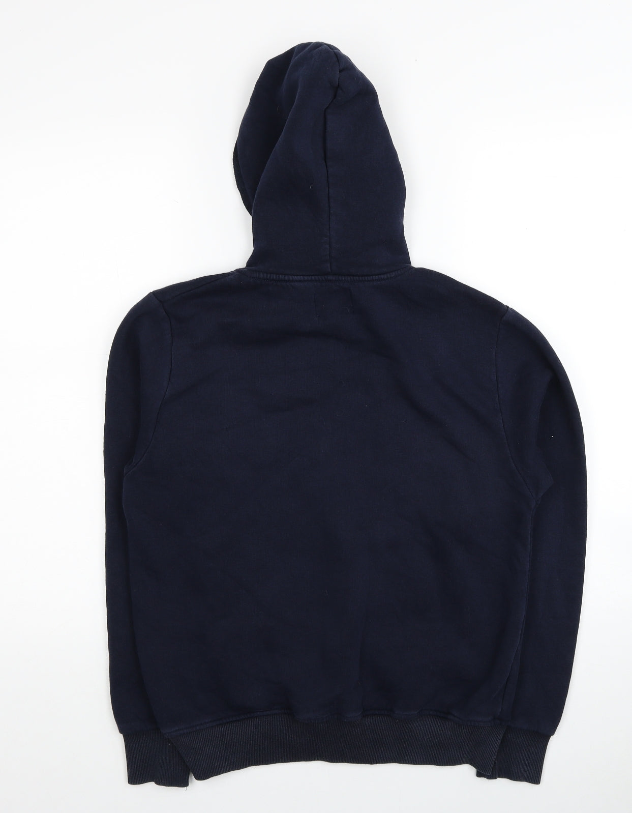 Jack Wills Mens Blue Cotton Full Zip Hoodie Size XS