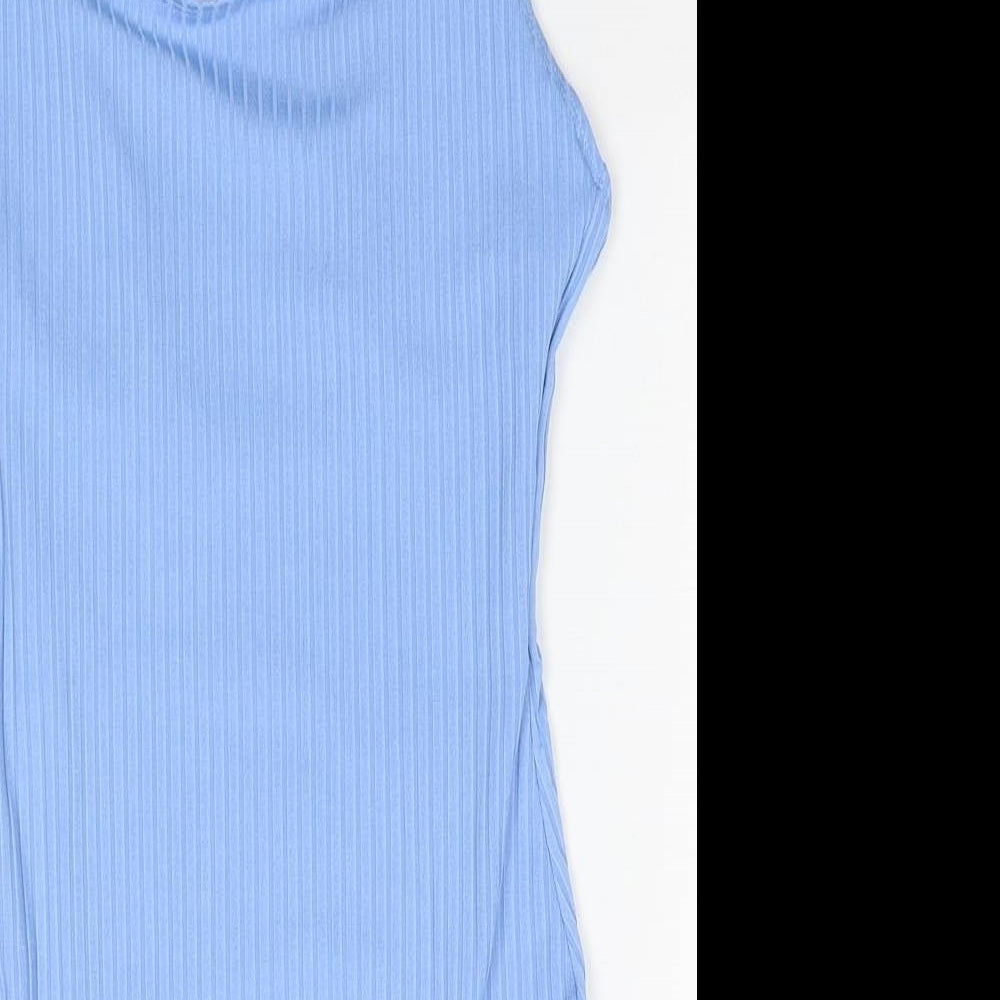 Primark Womens Blue Polyester Bodysuit One-Piece Size 10 Pullover