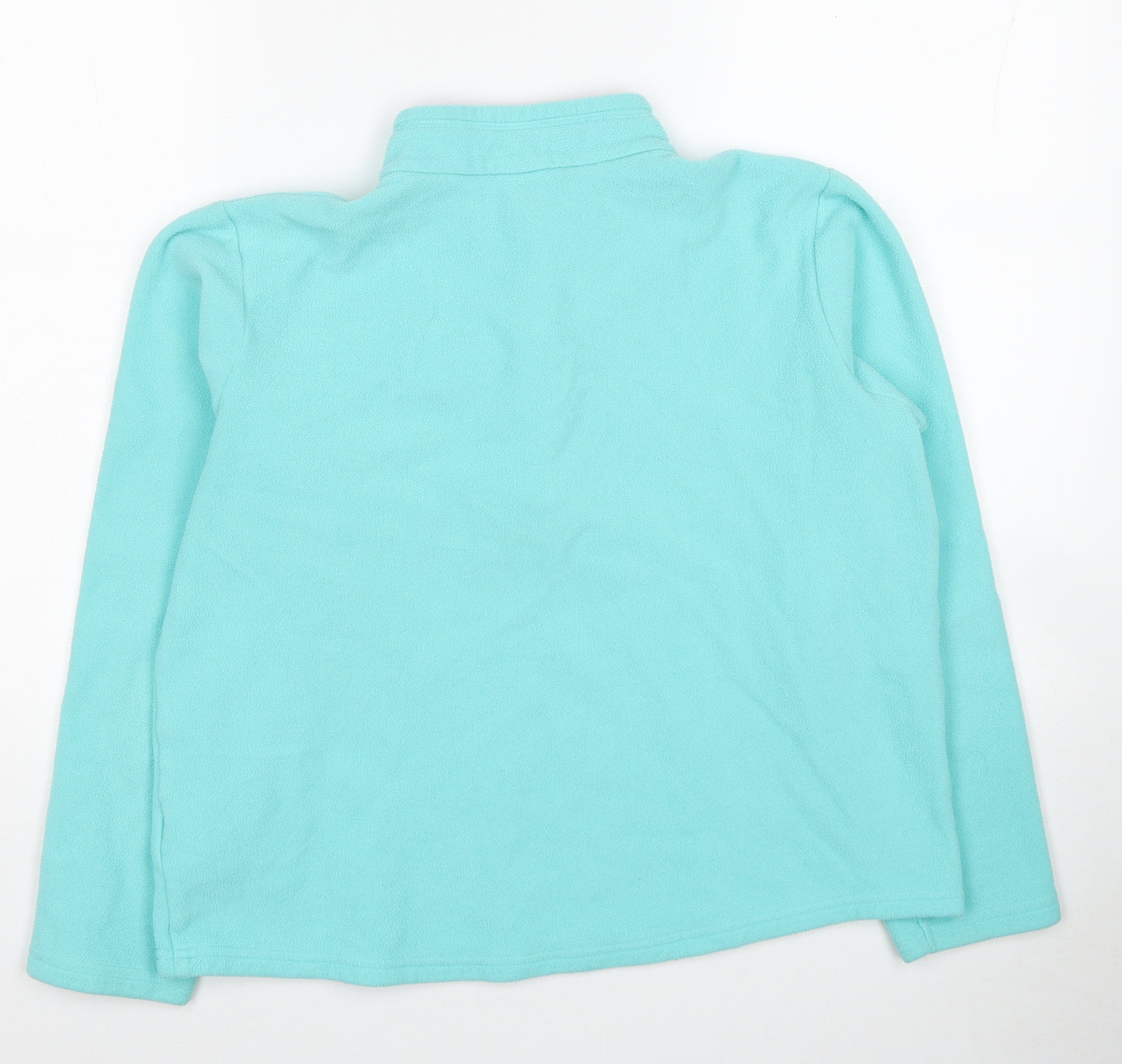 DECATHLON Girls Blue Polyester Pullover Sweatshirt One Size Pullover