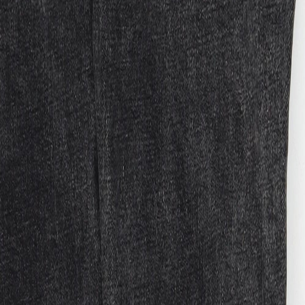Denim & Co. Mens Black Cotton Skinny Jeans Size 28 in L32 in Slim Zip