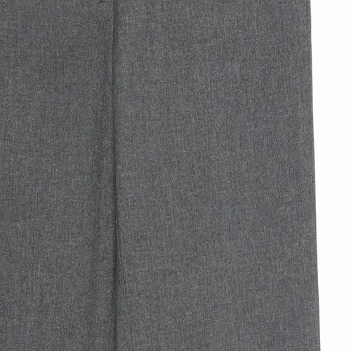 Debenhams Girls Grey Polyester Dress Pants Trousers Size 10 Years Regular Zip