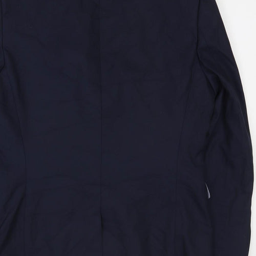 NEXT Mens Blue Polyester Jacket Blazer Size 42