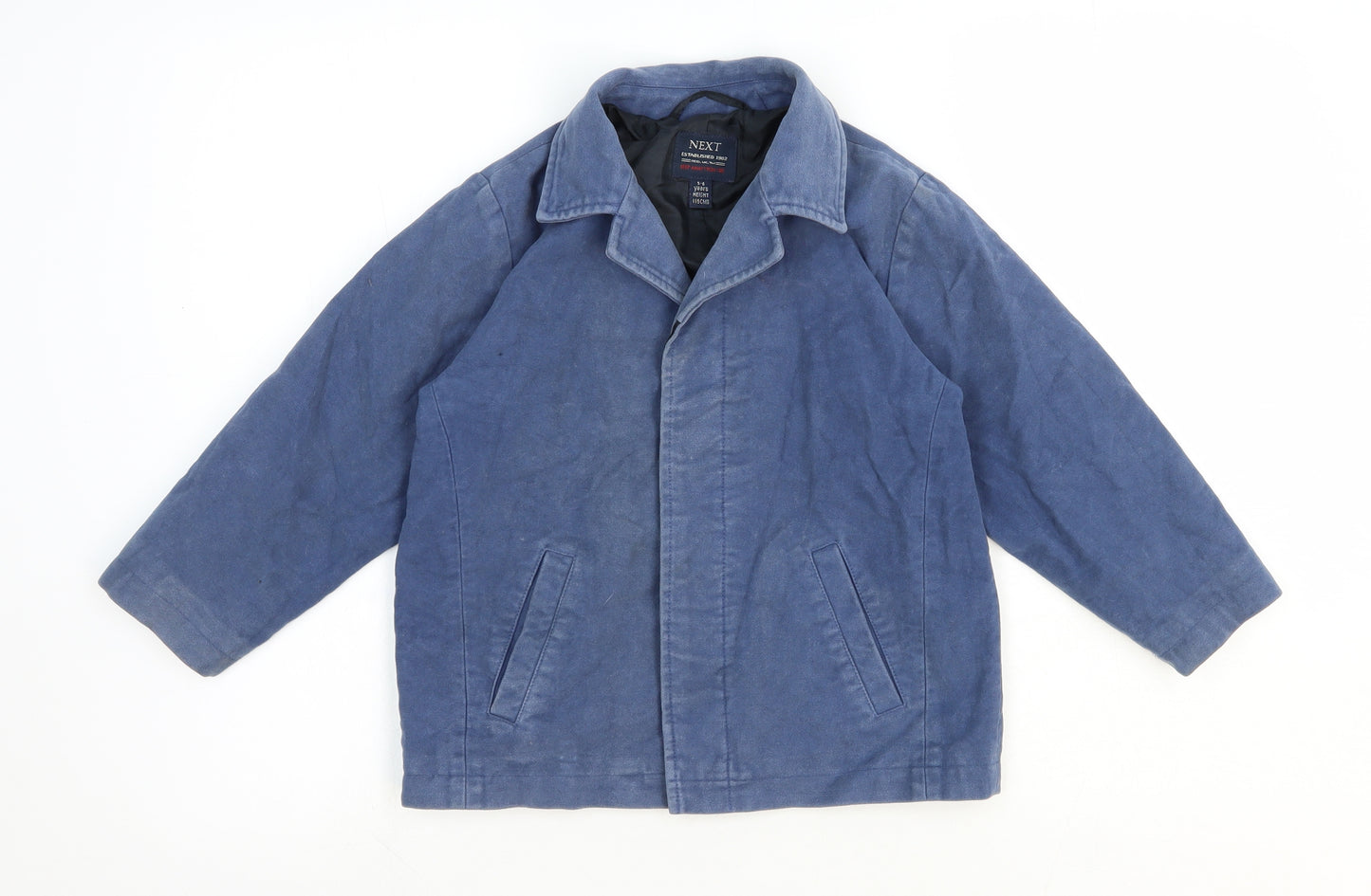 NEXT Boys Blue Jacket Size 5-6 Years Button