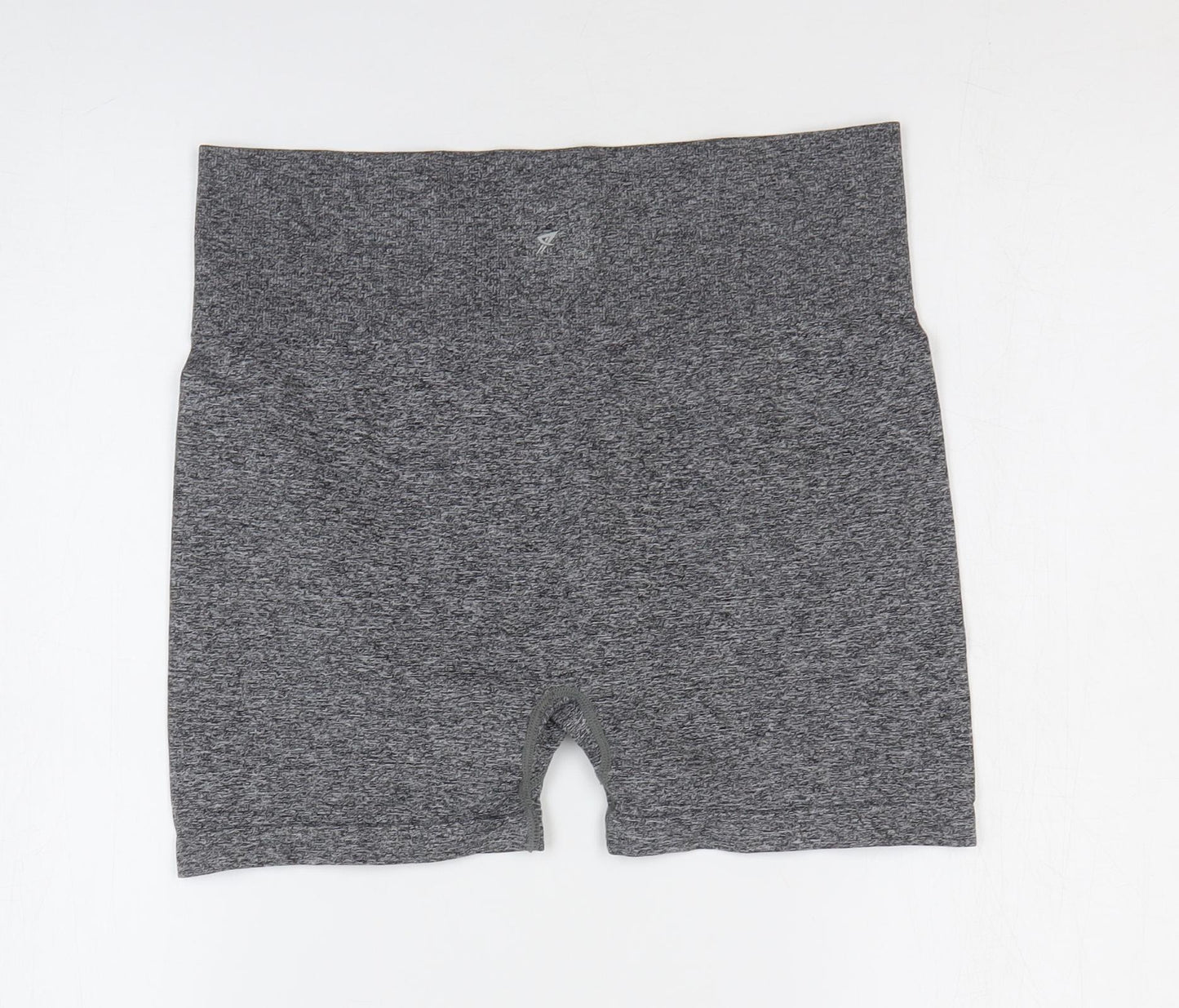 Primark Womens Grey Polyamide Compression Shorts Size L Regular Pull On