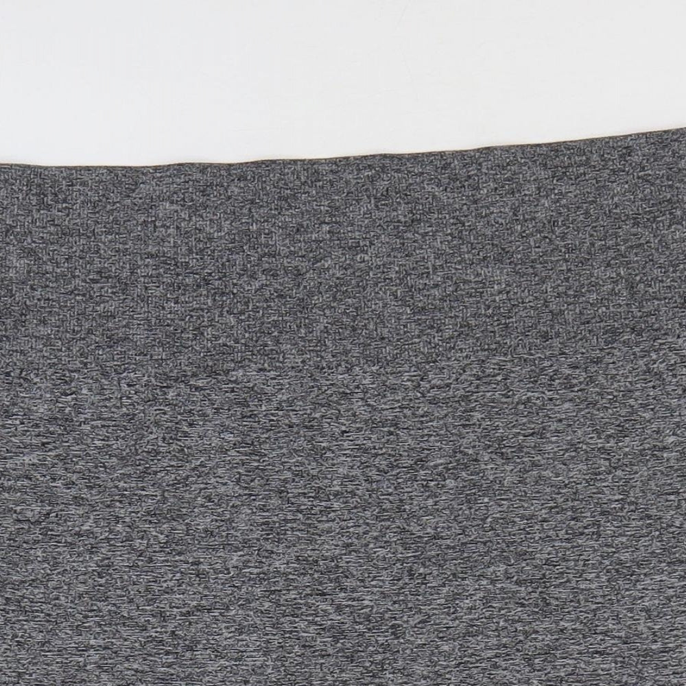 Primark Womens Grey Polyamide Compression Shorts Size L Regular Pull On