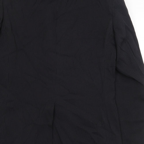 F&F Mens Black Polyester Jacket Blazer Size 38