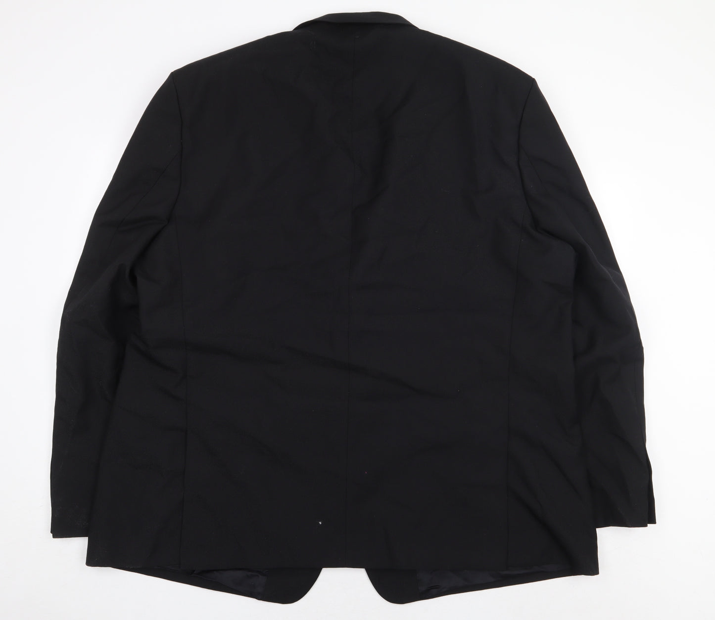 Hugo James Mens Black Polyester Jacket Blazer Size 54