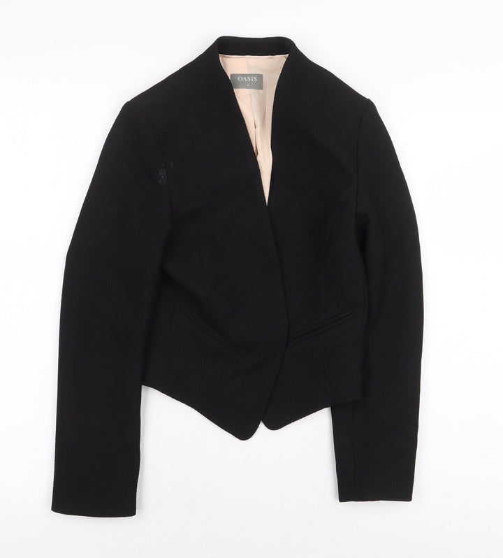 Oasis Womens Black Jacket Size 6