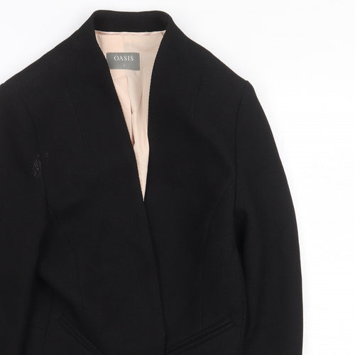 Oasis Womens Black Jacket Size 6